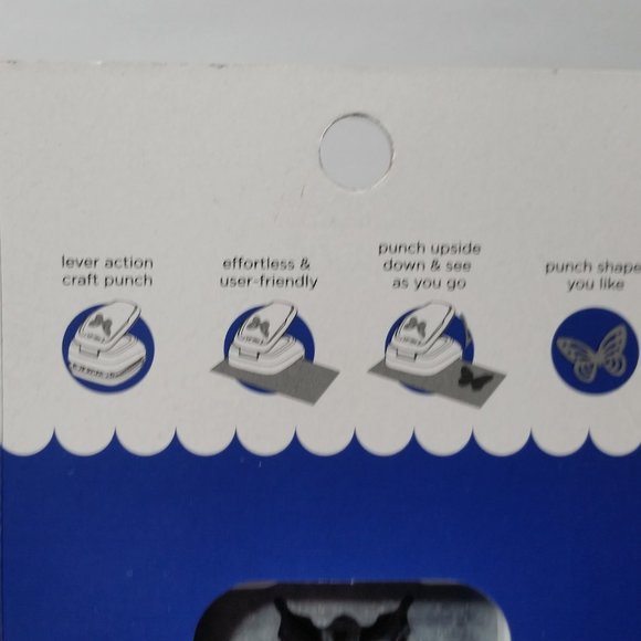 Lever Action Craft Punch Snowflake Christmas Snow Holiday - Picture 6 of 9